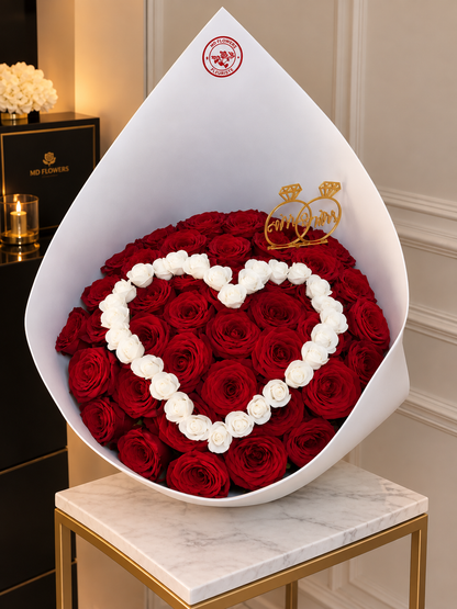 Bouquet cœur