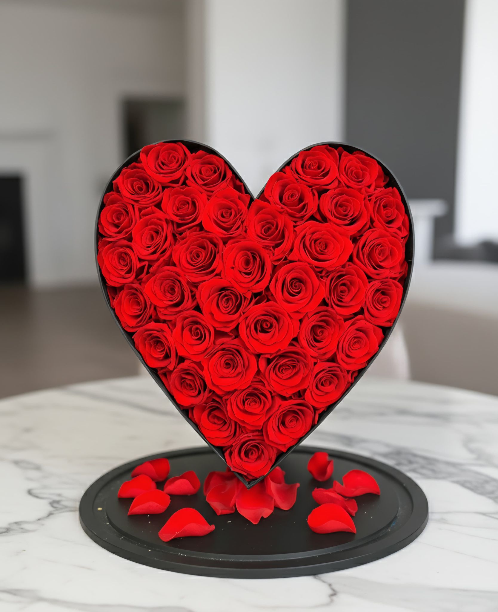 Coffret Coeur XL - MDFLOWERS