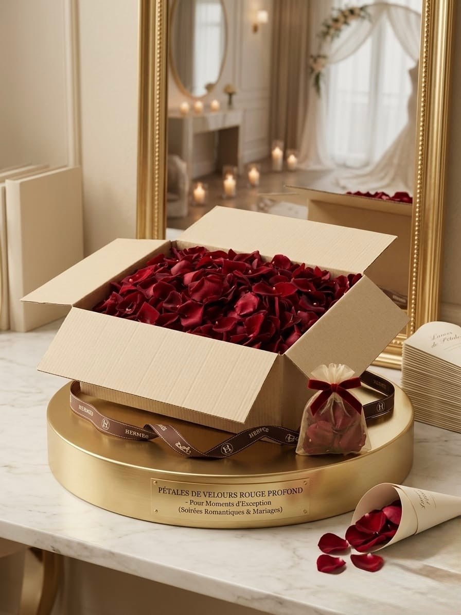 Pétales de roses fraîches - MDFLOWERS