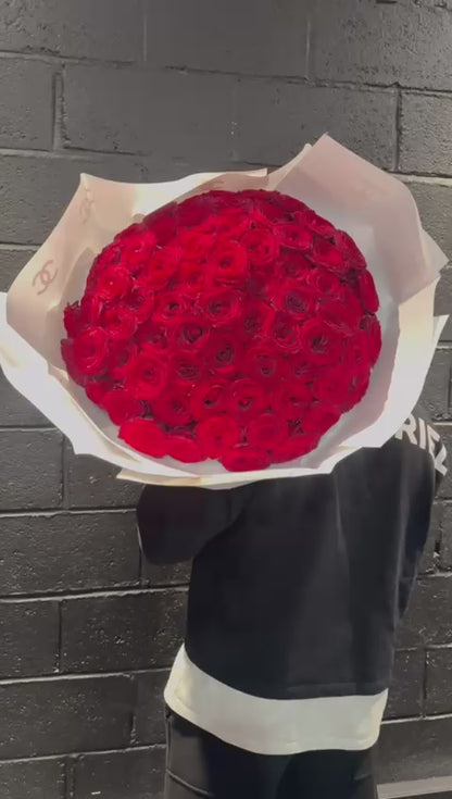 Bouquet 100 Roses